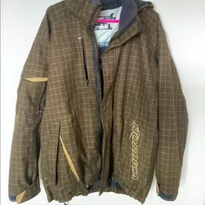 Nordica plaid ski jacket
